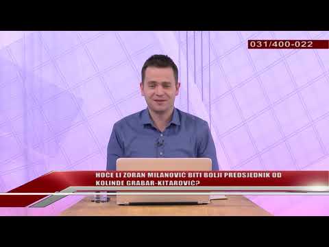 TV REPLIKA 09.01.2020. - HOĆE LI ZORAN MILANOVIĆ BITI BOLJI PREDSJEDNIK OD KOLINDE GRABAR-KITAROVIĆ?