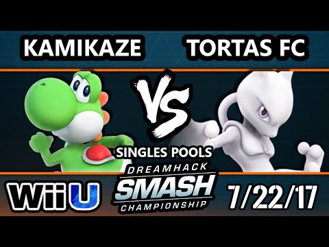 DHATL17 Smash 4 - Kamikaze (Yoshi) Vs. Tortas FC (Mewtwo) - WiiU Singles Pools - Smash Wii U