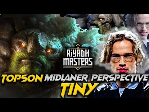 Topson Tiny The Midlane - Tundra Esports vs Entity : Riyadh Master 2024 Dota 2 Pro #topson #tiny