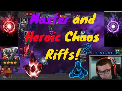 Master and Heroic Chaos Rifts! #2 - Marvel Contest Of Champions