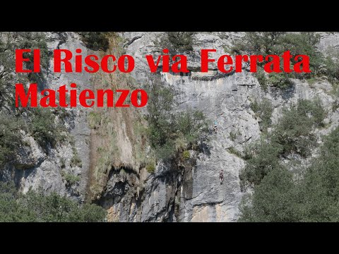 El Risco via ferrata, Matienzo, Cantabria