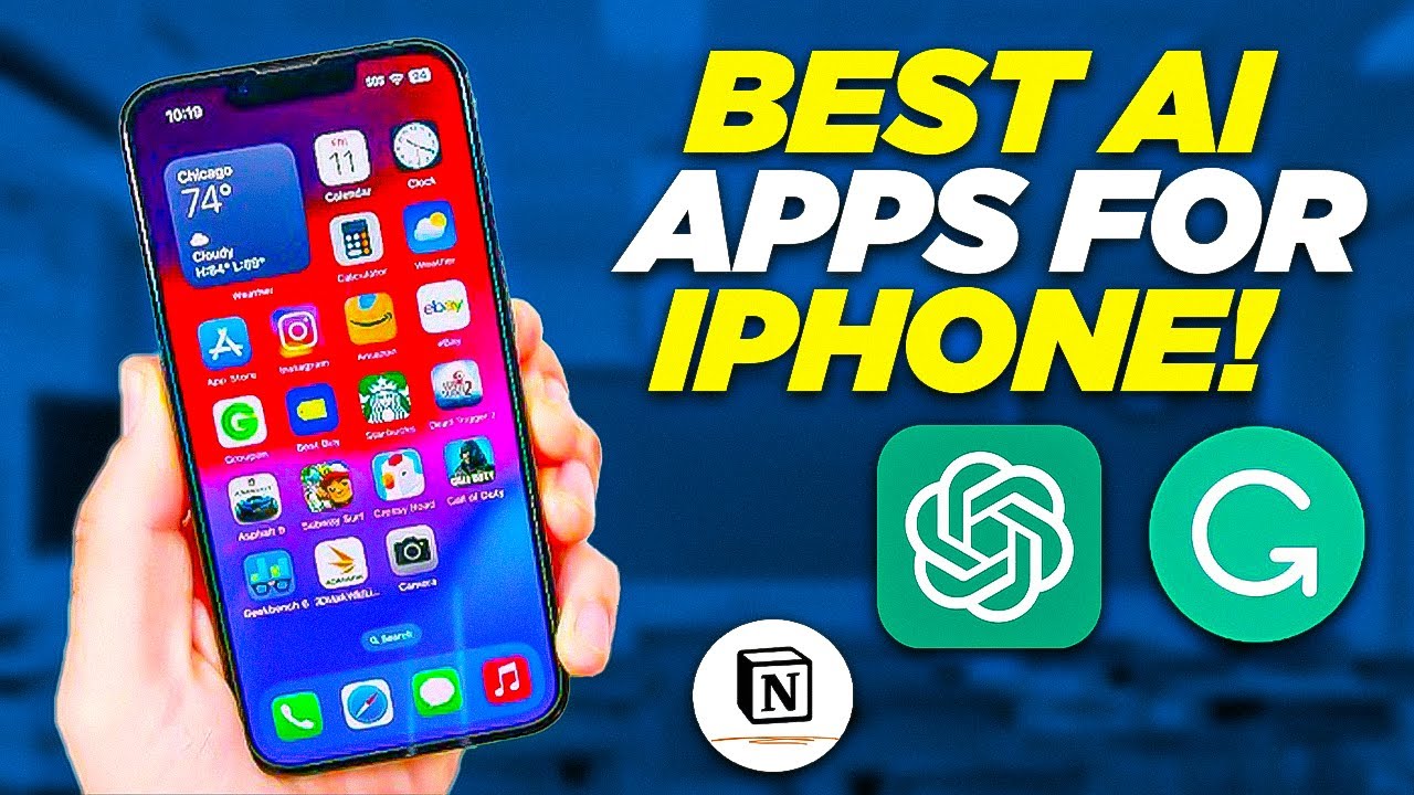 10 BEST AI Apps for iPhone! Maximize your productivity with AI! | Latest Apple Technology