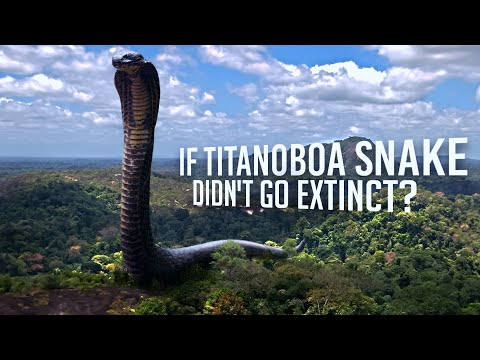 What If Titanoboa Snake Didn't Go Extinct?