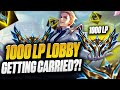 Hard carrying a 1000 LP Challenger Lobby?!? (Challenger Ezreal Full Gameplay)