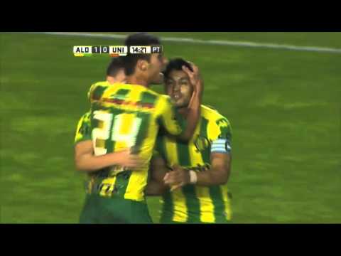 Gol de Penco. Aldosivi 1 - Unión 0. Fecha 13. Primera División 2016