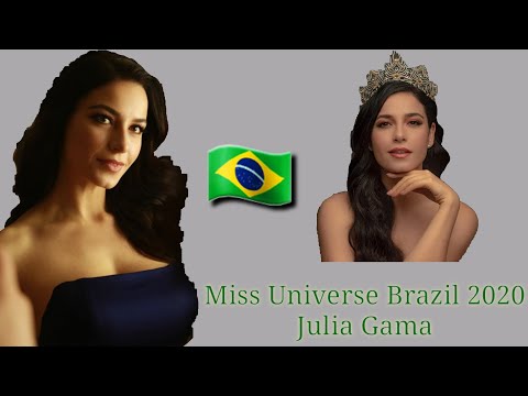 Miss Universe Brazil 2020 Julia Gama | #MissBrazil #MissUniverse #MissBrasil