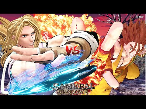 Samurai Shodown SOGETSU KAZAMA vs KAZUKI KAZAMA Gameplay | Season Pass 2 DLC | Samurai Shodown 2019
