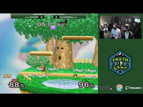 CLG|SFAT vs. Fly|KoDoRiN - Melee Singles Grand Finals - Smash Camp 2022
