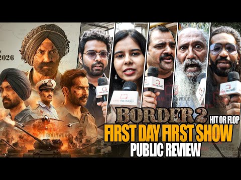 Border 2 | First Day First Show | Public Review | HIT or FLOP | Sunny Deol,Varun Dhawan,Ahan Shetty