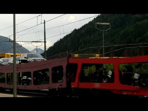 Die Brennerbahn: Touristensonderzug in Freienfeld / Treno turistico speciale a Campo Di Trens