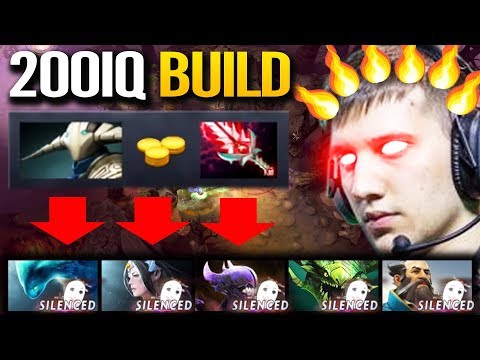 Arteezy (smurf) Hard Carry Sven 200IQ Build Dota 2 96% Counter ALL Dota 2