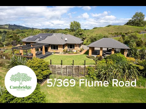 5/369 Flume Road, Cambridge, Waikato, 4房, 2浴, Lifestyle Property