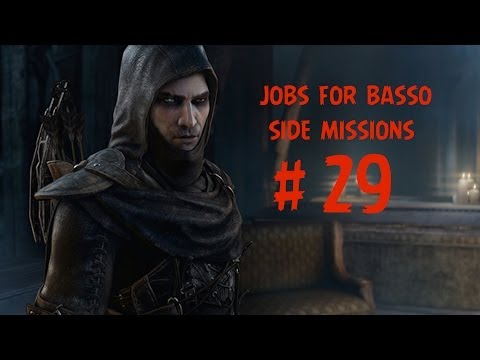 THIEF Gameplay Walkthrough Part 29 "SIDE MISSIONS FOR BASSO" (PS4 XBOX ONE XBOX 360 PS 3