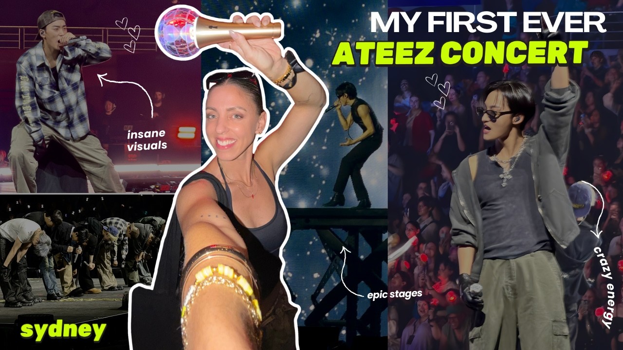 I Waited 4 Years to See ATEEZ… And It Was INSANE - [Ateez Sydney Vlog]