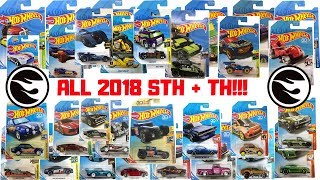Hot Wheels 2018 Super Treasure Hunt + Treasure Hunt List!!! 13+