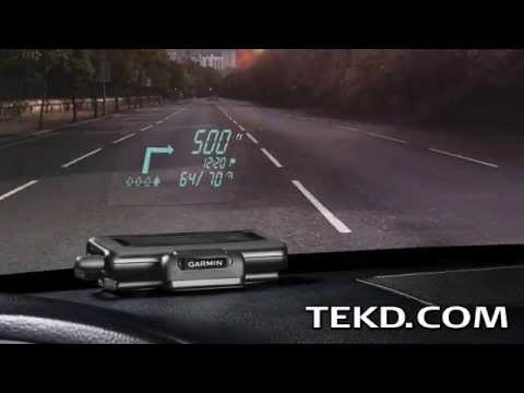Garmin HUD Navigation System Keeps Eyes on the Road
