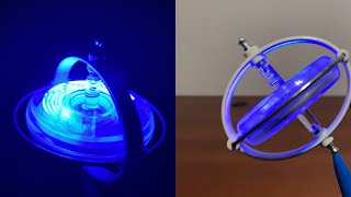 Navir UFO Lighting Gyroscope -- Gadgetify