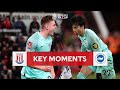 Stoke City v Brighton and Hove Albion | Key Moments | Fifth Round | Emirates FA Cup 2022-23