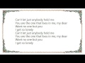 Boney James - I Get Lonely Lyrics