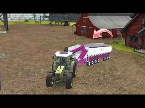 Old Tractor Grass bales Load Farming simulator 16 gameplay | Fs 16 | Timelapse | gameplay