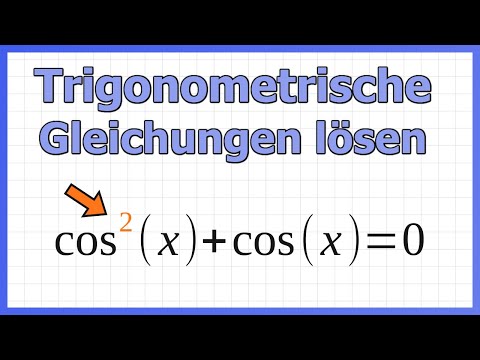 Trigonometrische Gleichungen mit Ausklammern lösen (ohne TR) | Beispiel mit cos | How to Mathe