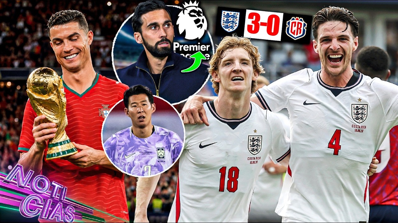 Inglaterra golea | Portugal sueña con la Copa | ¿Arbeloa a la Premier? | ¡Son busca hacer historia!