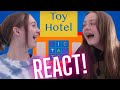 Addy and Lilly REACT to TOY HOTEL !!!