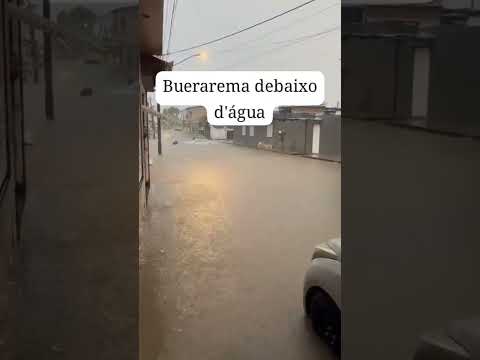 Buerarema chuva forte Buerarema debaixo d'água