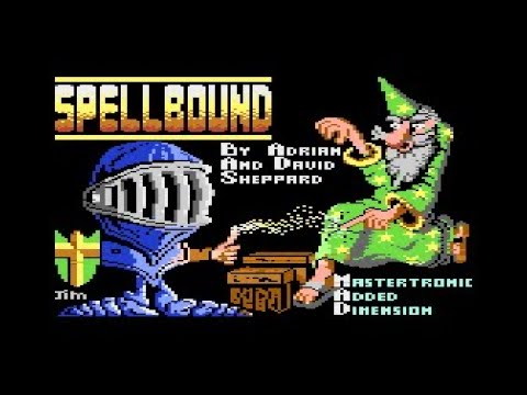 Spellbound (complete walkthrough, 8bit Atari)