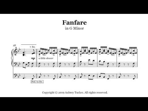 Organ: Fanfare in G Minor - E. L. Ashford