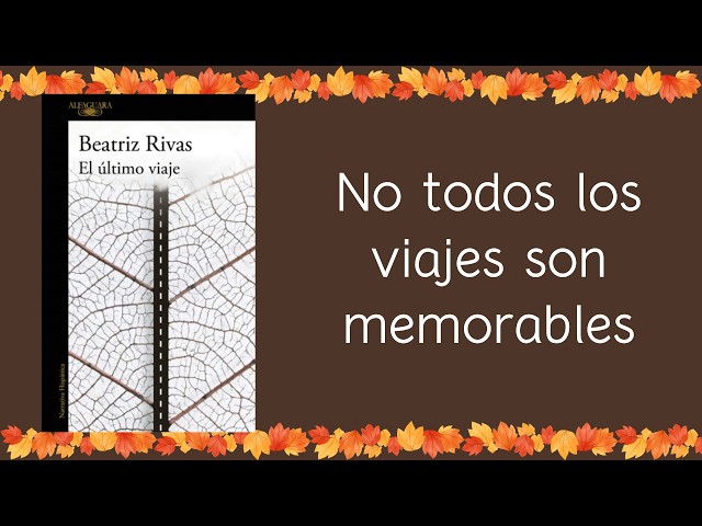 Vídeo relacionado con El último viaje