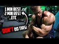 NEVER Count Rest Periods In Between Sets *My Take* | Maximize Growth