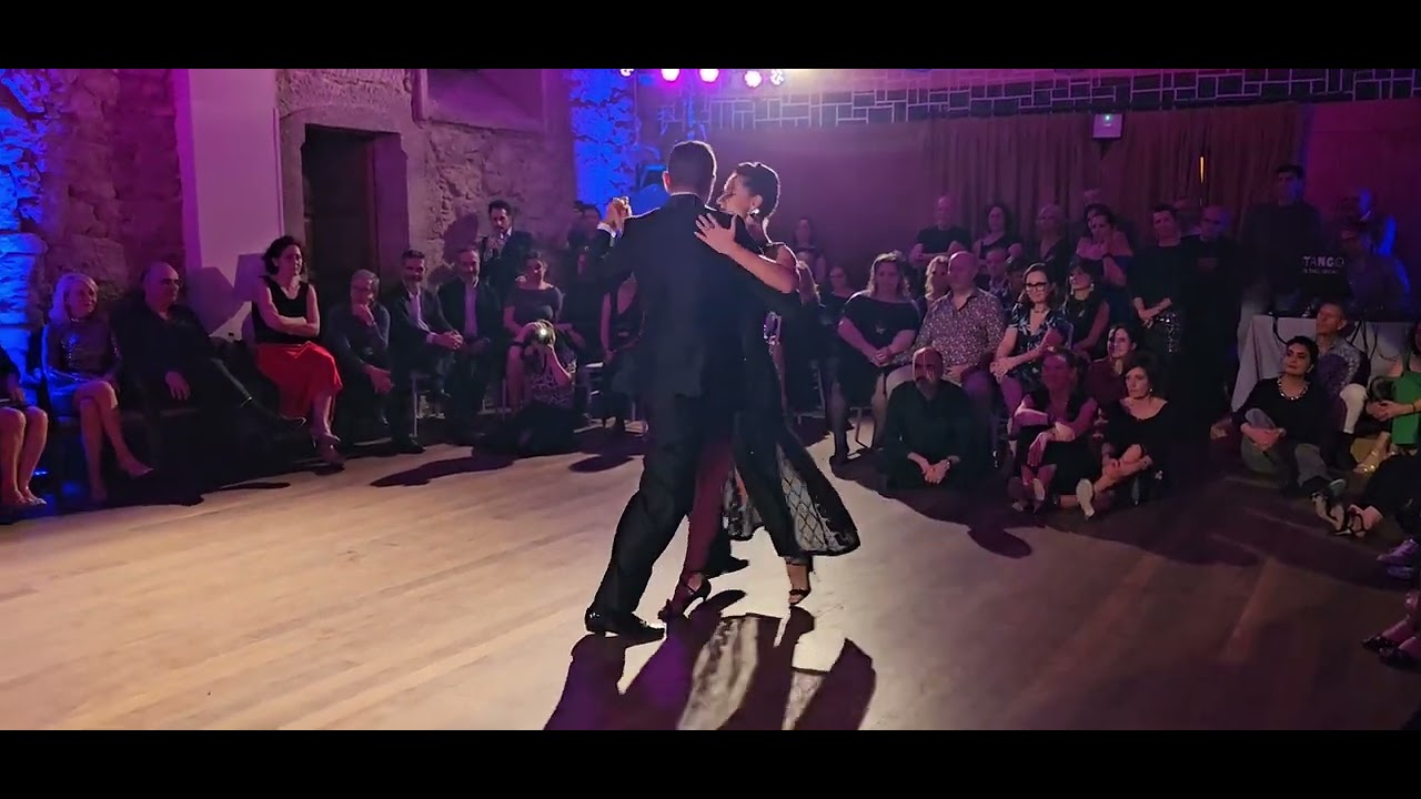 Carlos Santos David y Mirella. X Compostela Tango Festival 08/02/25. Juan D'Arienzo  - Mentías - 2/4