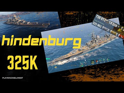 Strong Guns Torpedoes and More :  Dominate the Battles with Cruiser HINDENBURG World of Warships