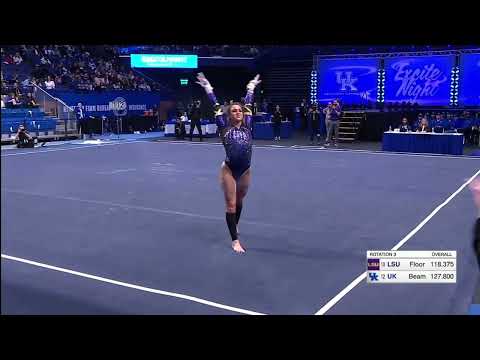 KJ Johnson Floor LSU @ Kentucky 2023 9.850