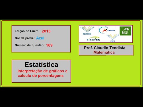 Estatística - Enem - 2015 - azul - 169