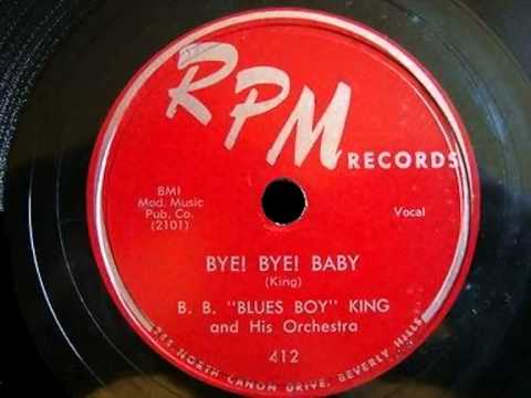 Videoclip de Bye Bye Baby — B.B. King