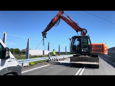 przejazd trasy głównej od km 0+500 do km 1+800