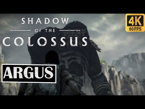 Shadow Of the Colossus - Argus Boss Fight 4K Ps5 60 Fps