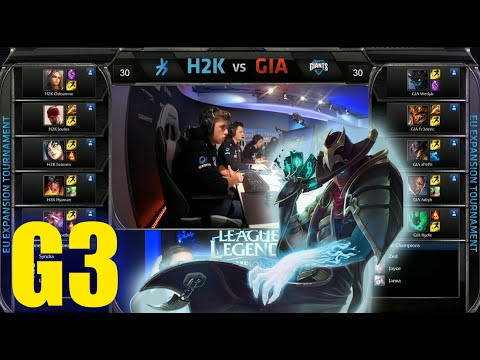 H2K Gaming vs GIANTS! | Game 3 Final Round 4 EU LCS Expansion Tournament | H2K vs GIA G3 50FPS