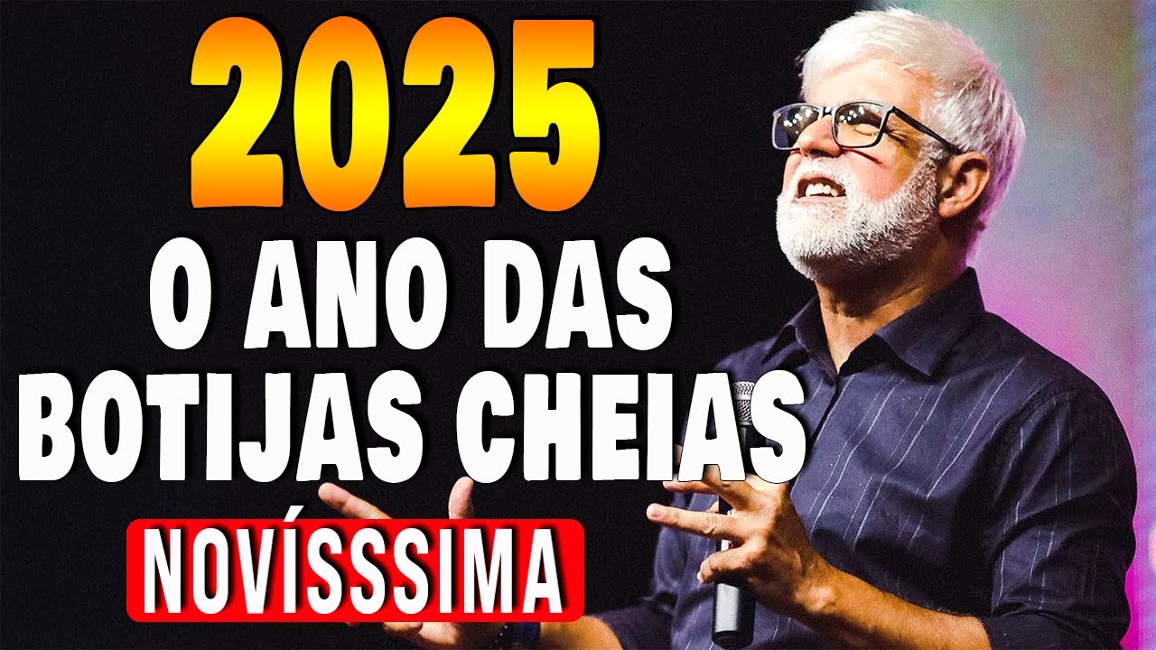 Pr Claudio Duarte:  2025 o ANO das BOTIJAS CHEIAS |Pregação do pastor Cláudio Duarte 2025