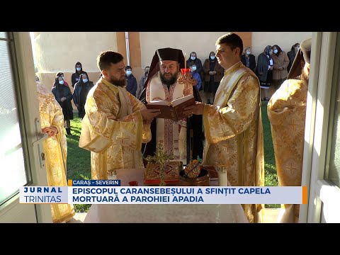 Episcopul Caransebeșului a sfințit capela mortuară a Parohiei Apadia