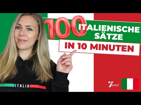 🚀 100 Italian sentences in 10 minutes | Sentence structure formula to form Italian sentences