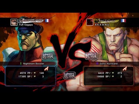 FuR Gagapa [#3 Bison] vs A K A III N U [#2 Guile] USF4