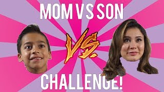Mom Vs Son Challenge!!! LOSER GETS PUNISHED!! ANDREA ESPADA VS KING FERRAN! | The Royalty Family