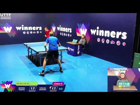 Muliukin Evgeni- Volynets Stanislav.  WINners CUP Table Tennis 8 30.11.2020 16:45