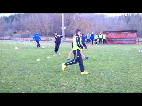 Trénink FK Spartak Kaplice, dorost