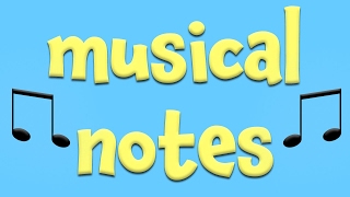 Musical Notes! Learning about music for Kids