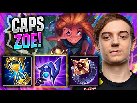 CAPS TRIES SOME ZOE MID! - G2 Caps Plays Zoe MID vs LeBlanc! | Season 11