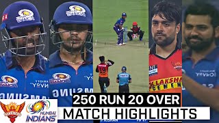 Mumbai Indians vs Sunrisers Hyderabad Full Match Highlights, MI VS SRH FULL HIGHLIGHTS ISHAN SURYA